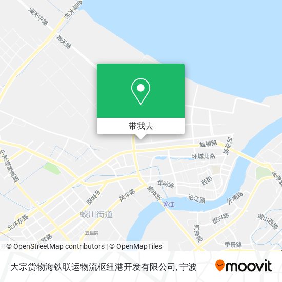 大宗货物海铁联运物流枢纽港开发有限公司地图