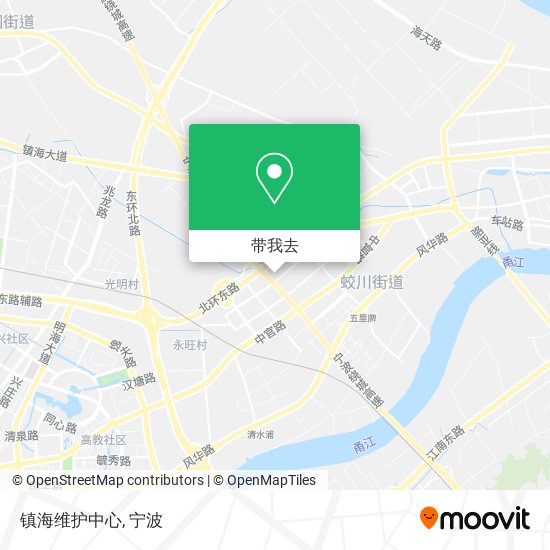 镇海维护中心地图