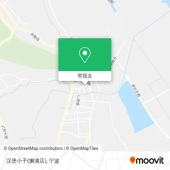 汉堡小子(澥浦店)地图
