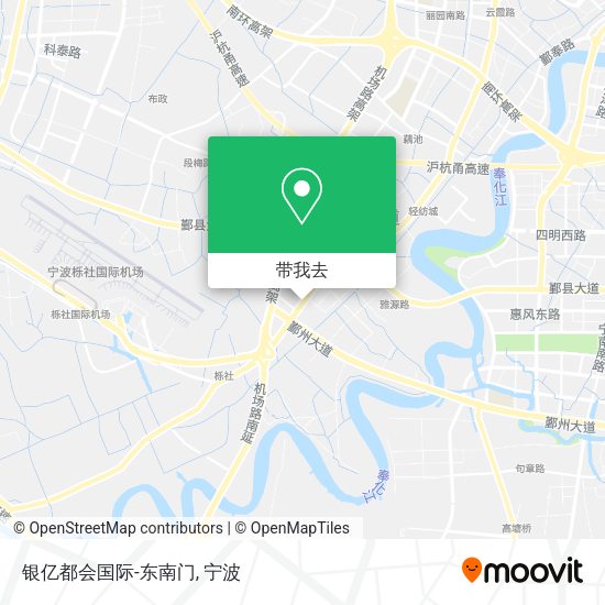 银亿都会国际-东南门地图