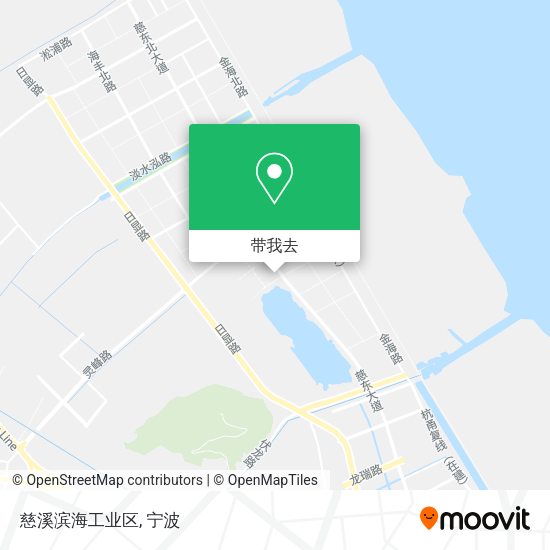慈溪滨海工业区地图