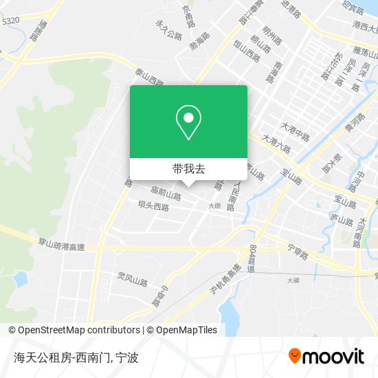 海天公租房-西南门地图