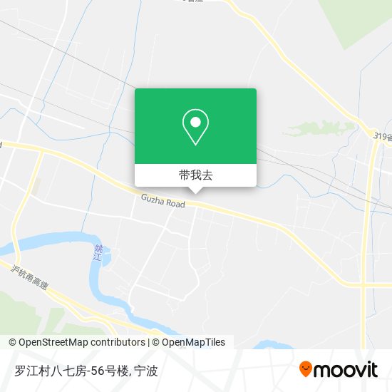 罗江村八七房-56号楼地图