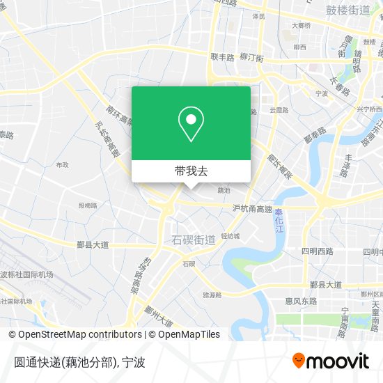 圆通快递(藕池分部)地图