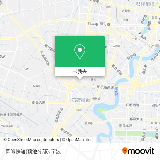 圆通快递(藕池分部)地图