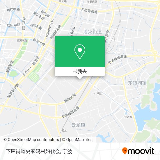 下应街道史家码村妇代会地图