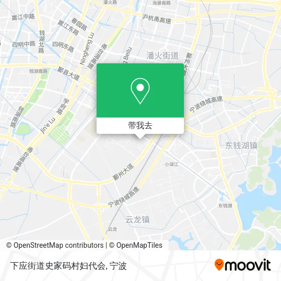 下应街道史家码村妇代会地图