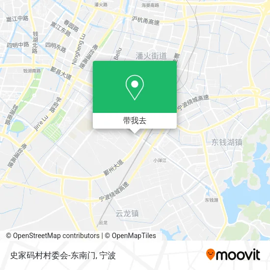 史家码村村委会-东南门地图