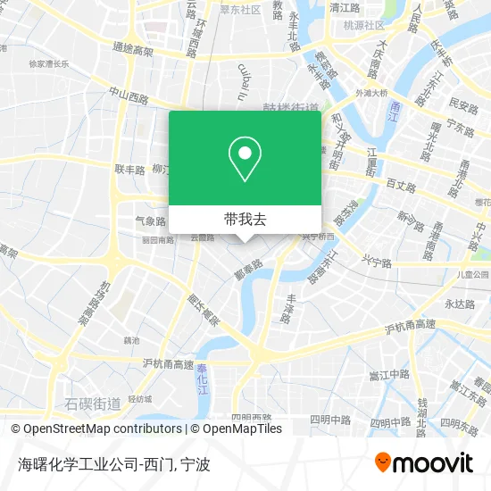 海曙化学工业公司-西门地图