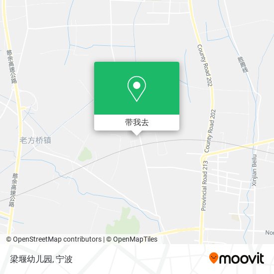 梁堰幼儿园地图