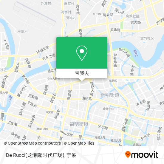 De Rucci(龙港隆时代广场)地图