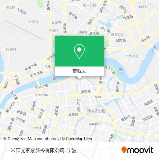 一米阳光家政服务有限公司地图