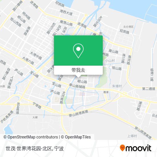 世茂·世界湾花园-北区地图