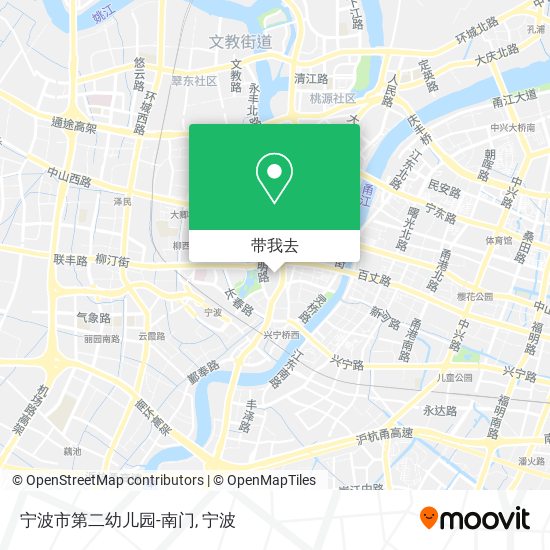 宁波市第二幼儿园-南门地图