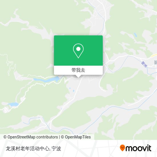 龙溪村老年活动中心地图