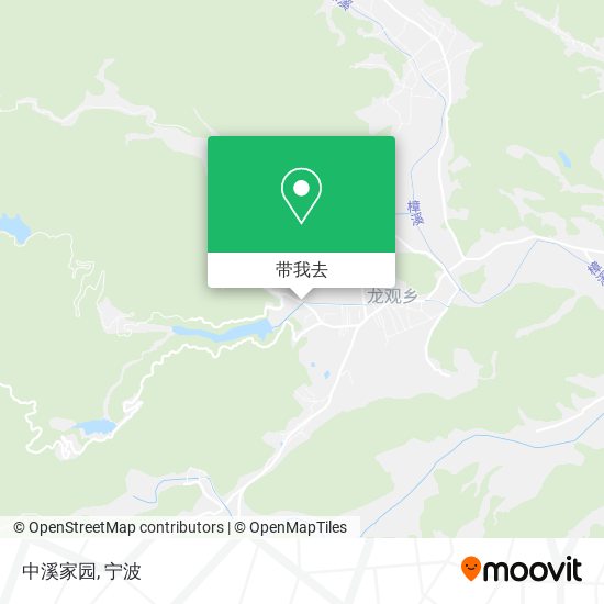 中溪家园地图