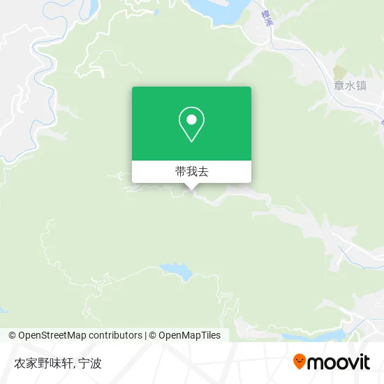 农家野味轩地图