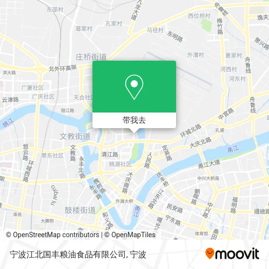 宁波江北国丰粮油食品有限公司地图
