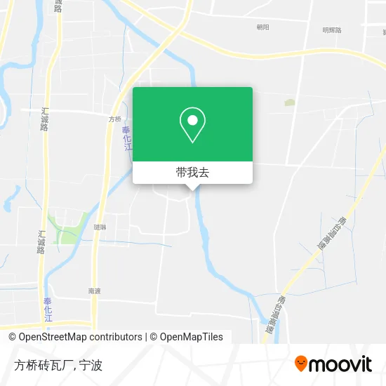 方桥砖瓦厂地图