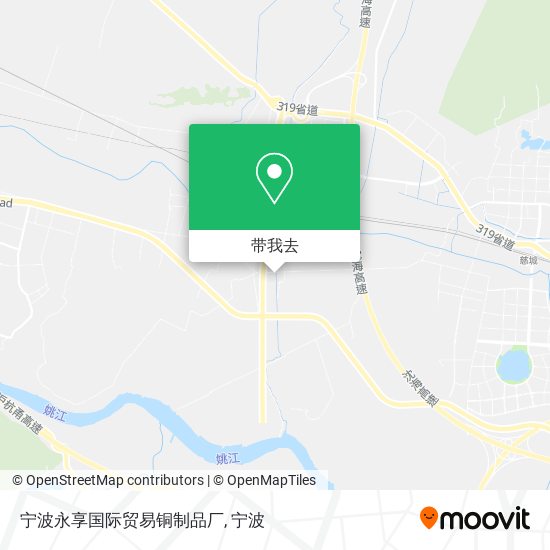 宁波永享国际贸易铜制品厂地图