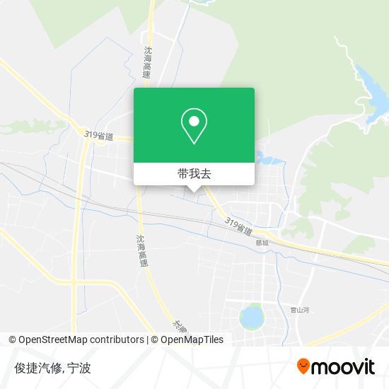 俊捷汽修地图