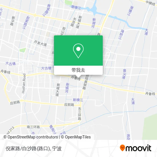 倪家路/白沙路(路口)地图