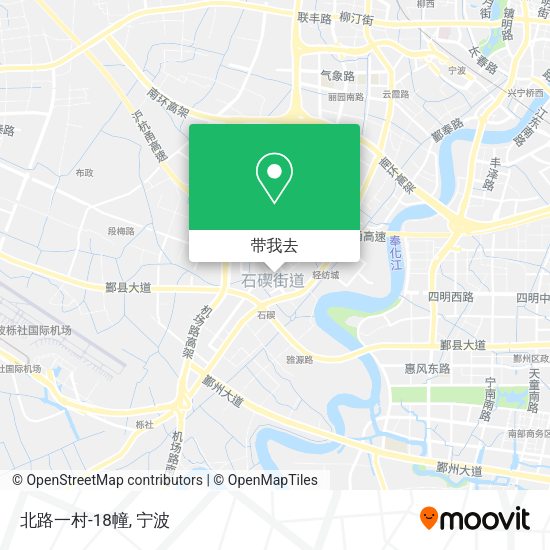 北路一村-18幢地图