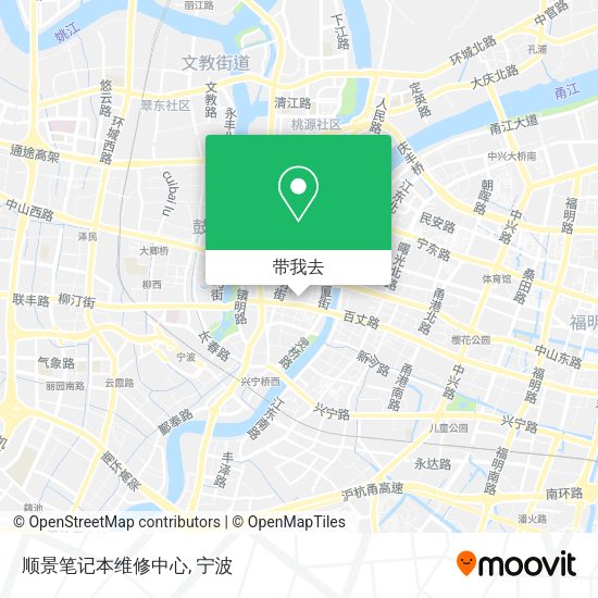 顺景笔记本维修中心地图