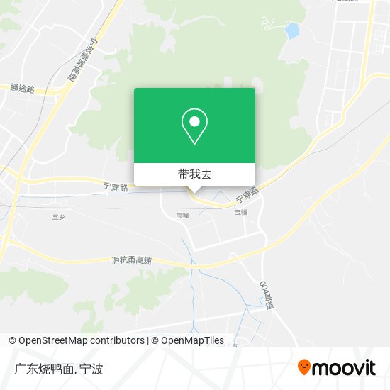 广东烧鸭面地图