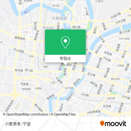 小蟹票务地图