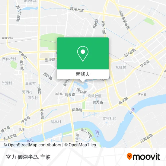 富力·御湖半岛地图