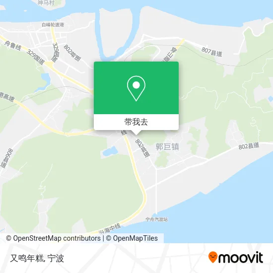 又鸣年糕地图
