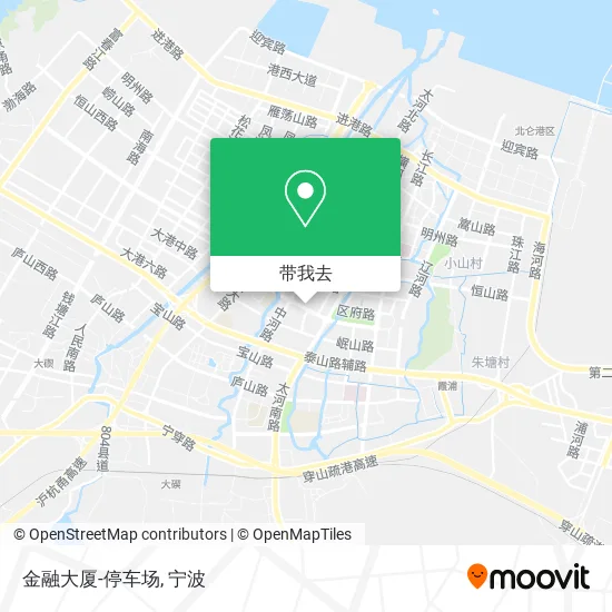 金融大厦-停车场地图