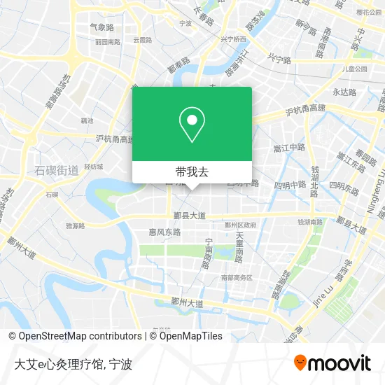 大艾e心灸理疗馆地图
