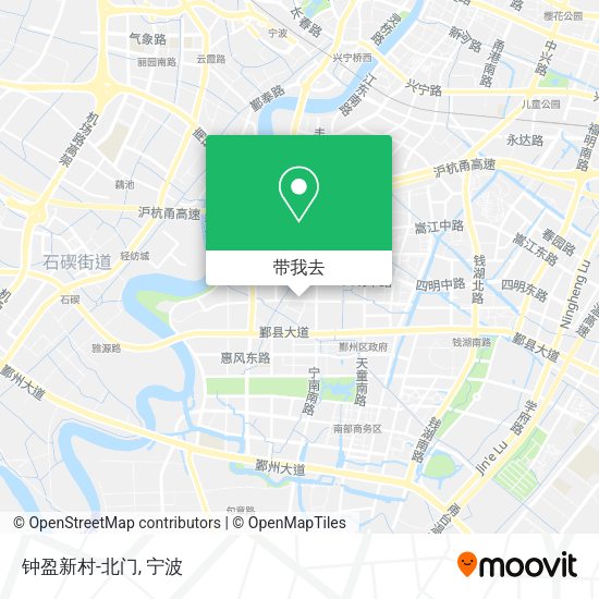 钟盈新村-北门地图