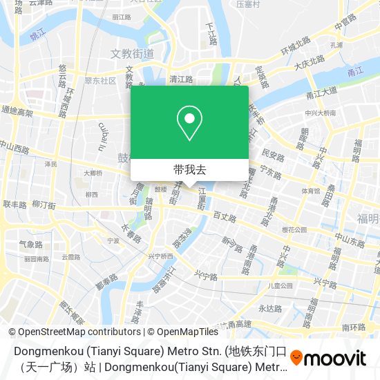 Dongmenkou (Tianyi Square) Metro Stn. (地铁东门口（天一广场）站 | Dongmenkou(Tianyi Square) Metro Stn.)地图