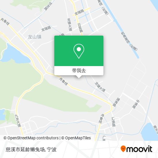 慈溪市延龄獭兔场地图