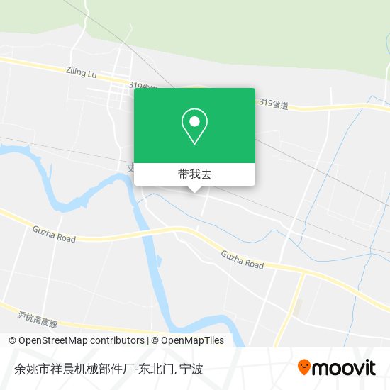 余姚市祥晨机械部件厂-东北门地图