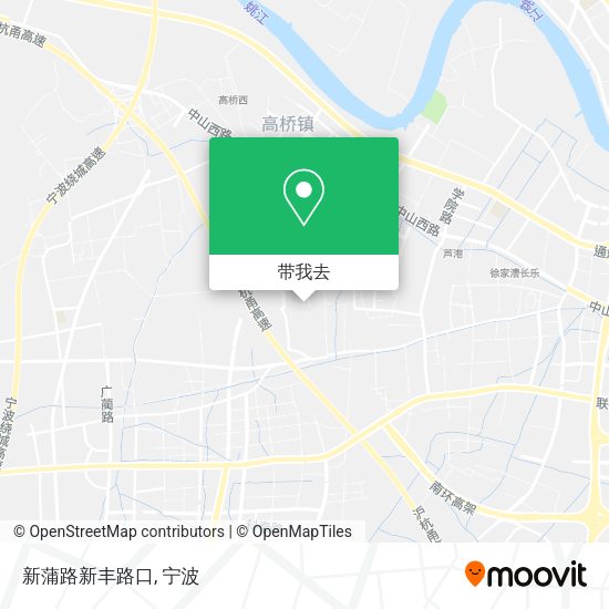新蒲路新丰路口地图
