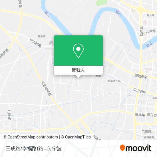 三成路/幸福路(路口)地图