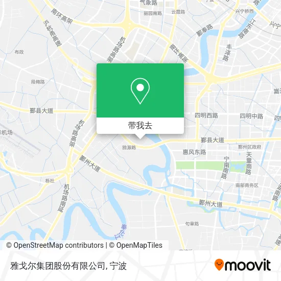 雅戈尔集团股份有限公司地图