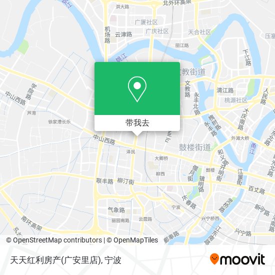天天红利房产(广安里店)地图