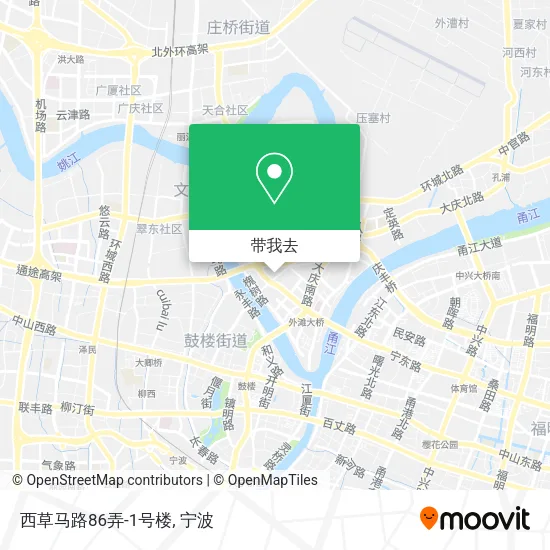 西草马路86弄-1号楼地图