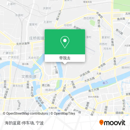 海韵蓝庭-停车场地图