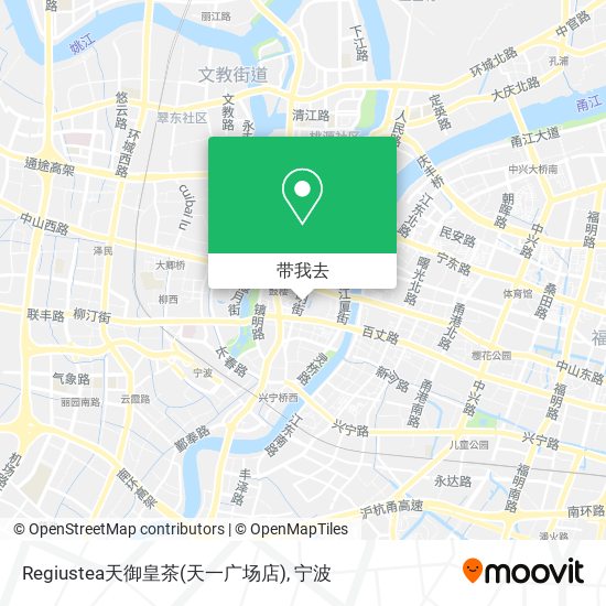 Regiustea天御皇茶(天一广场店)地图