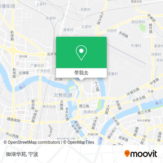 御湖华苑地图