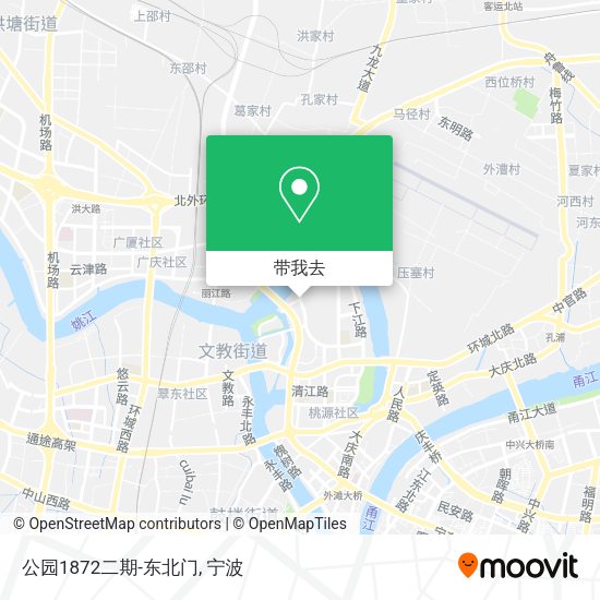 公园1872二期-东北门地图