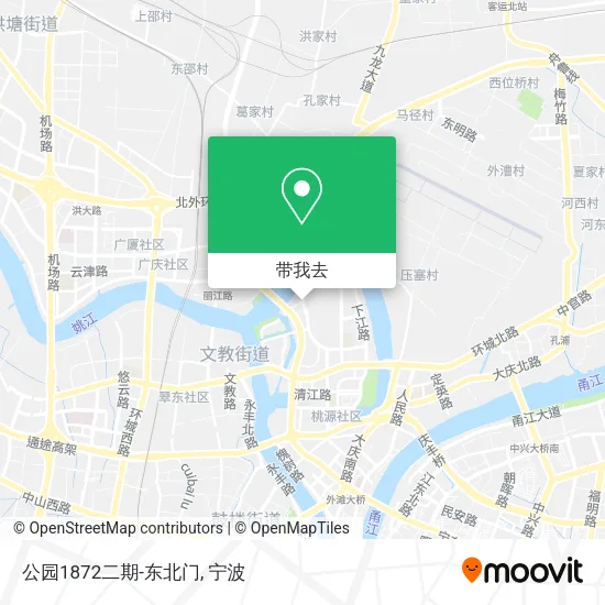 公园1872二期-东北门地图