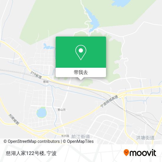 慈湖人家122号楼地图