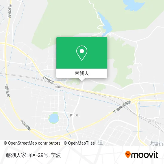 慈湖人家西区-29号地图